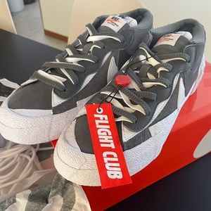 SACAI X BLAZER LOW 'IRON GREY'